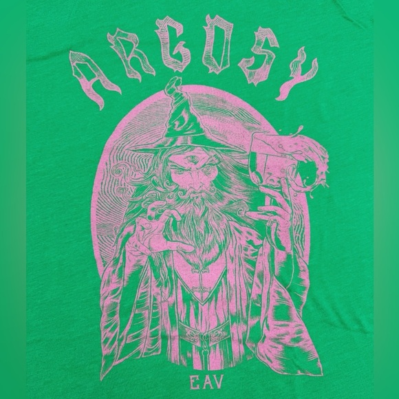 Argosy East Atlanta Village Graphic T-Shirt – Wizard Design Large - Picture 1 of 4